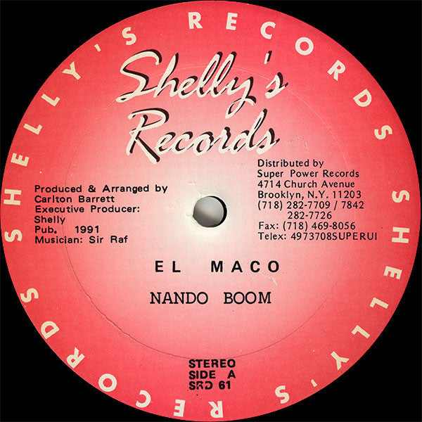 Nando Boom : El Maco (12")