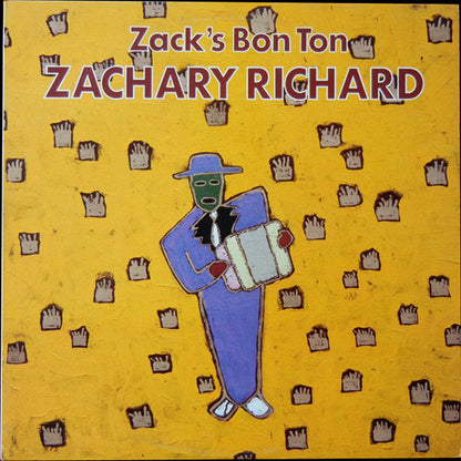 Zachary Richard : Zack's Bon Ton (LP, Album)