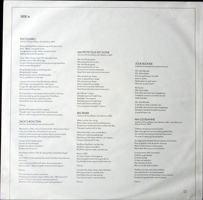 Zachary Richard : Zack's Bon Ton (LP, Album)