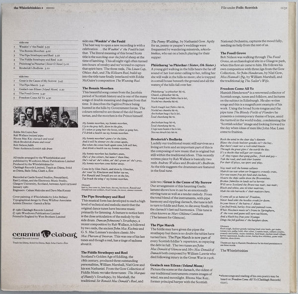 The Whistlebinkies : The Whistlebinkies 2 (LP, Album)
