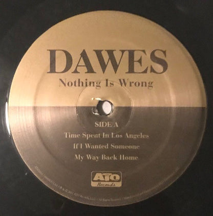 Dawes (2) : Nothing Is Wrong (2xLP, Gat)