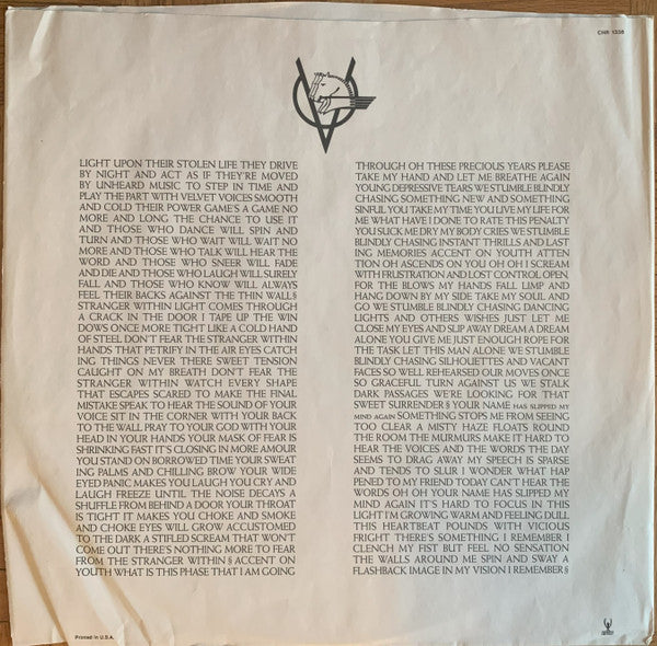 Ultravox : Rage In Eden (LP, Album, Ter)