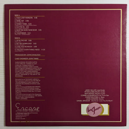 Moby Grape : Live Grape (LP, Album, Bla)