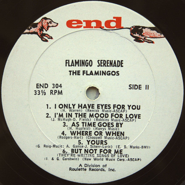 The Flamingos : Flamingo Serenade (LP, Album, Mono, RP)