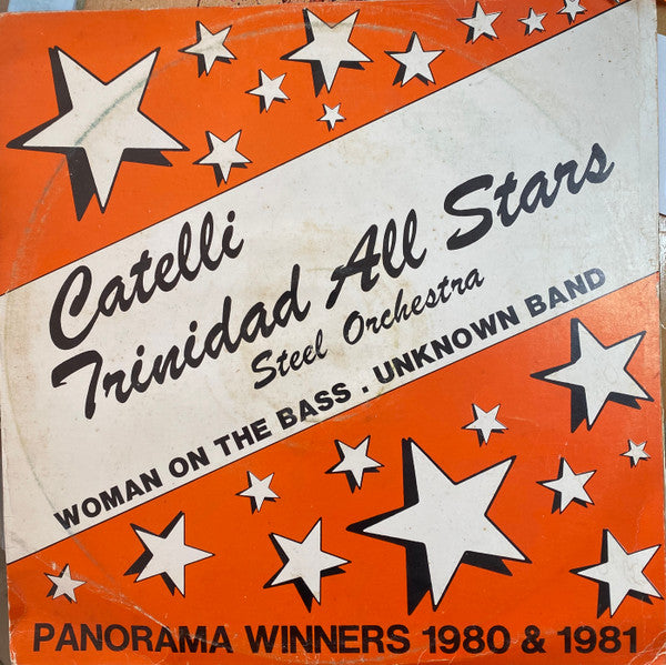 Catelli Trinidad All Stars : Panorama Winners 1980 & 1981 (LP, Album, Yel)