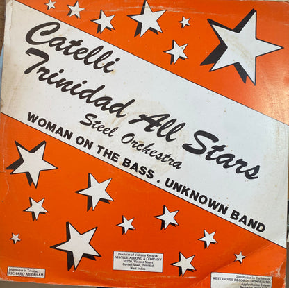 Catelli Trinidad All Stars : Panorama Winners 1980 & 1981 (LP, Album, Yel)