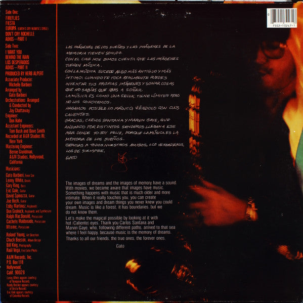 Gato Barbieri : Caliente! (LP, Album, RE, Ind)