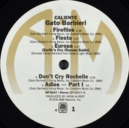 Gato Barbieri : Caliente! (LP, Album, RE, Ind)