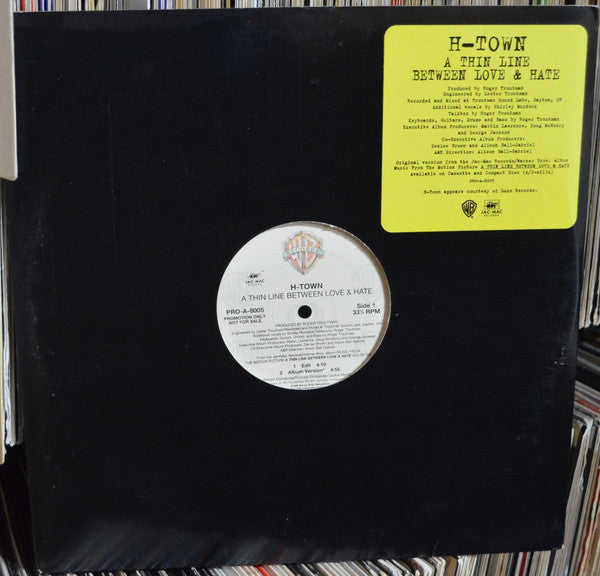 H-Town : Thin Line Between Love And Hate (12", Single, Promo)