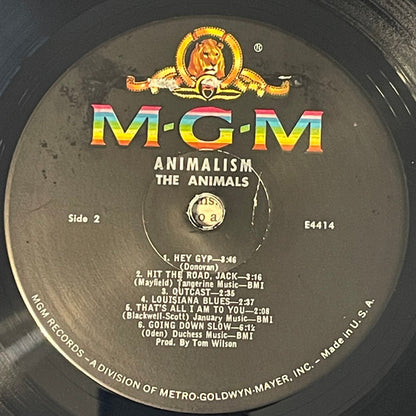The Animals : Animalism (LP, Album, Mono)