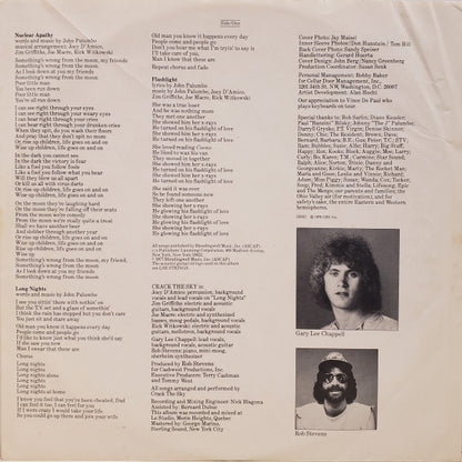 Crack The Sky : Safety In Numbers (LP, Album, Promo, San)