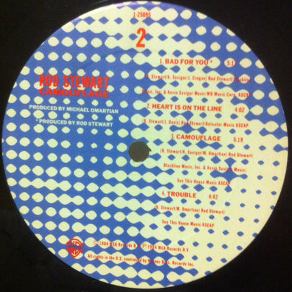 Rod Stewart : Camouflage (LP, Album)