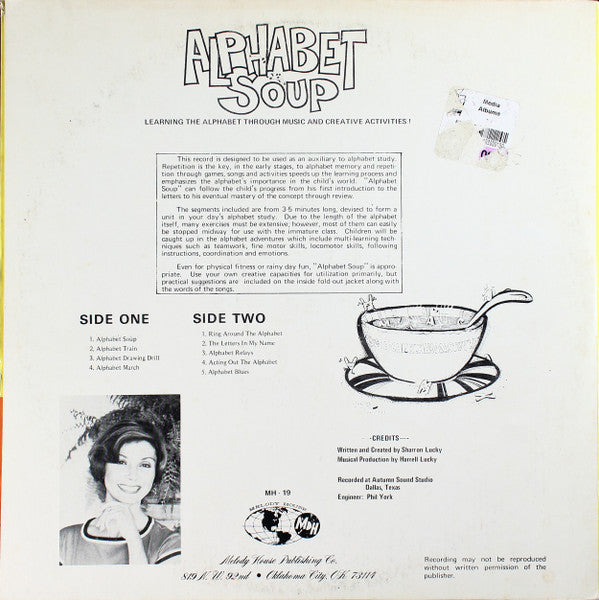 Harrell & Sharron Lucky : Alphabet Soup (LP, Gat)