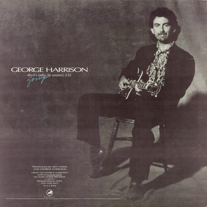 George Harrison : Devil's Radio (12", Promo)