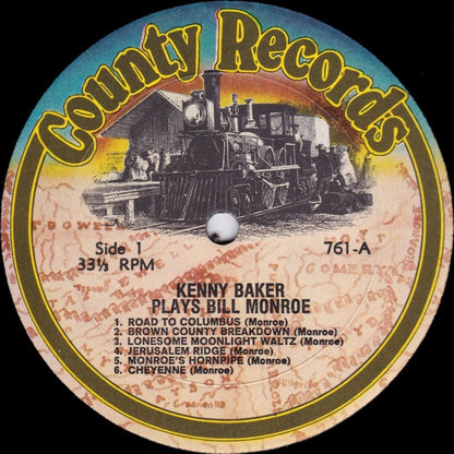 Kenny Baker (4) : Kenny Baker Plays Bill Monroe (LP, Album)