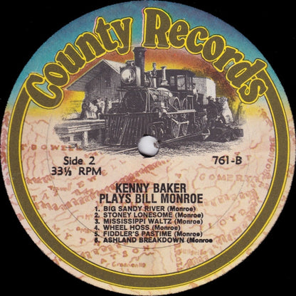 Kenny Baker (4) : Kenny Baker Plays Bill Monroe (LP, Album)