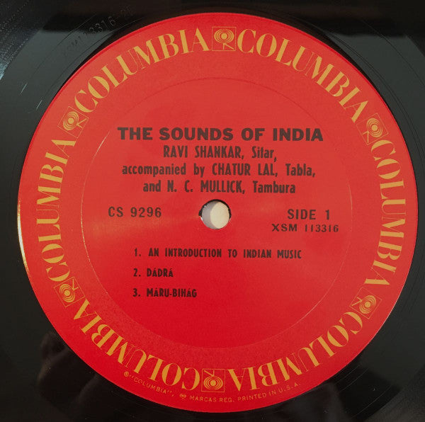 Ravi Shankar : The Sounds Of India (LP, Album, RE)