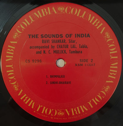 Ravi Shankar : The Sounds Of India (LP, Album, RE)