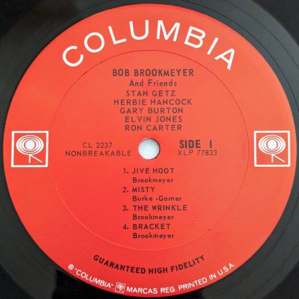 Bob Brookmeyer : Bob Brookmeyer And Friends (LP, Album, Mono, Ter)