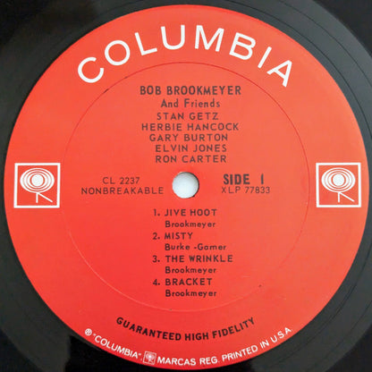 Bob Brookmeyer : Bob Brookmeyer And Friends (LP, Album, Mono, Ter)