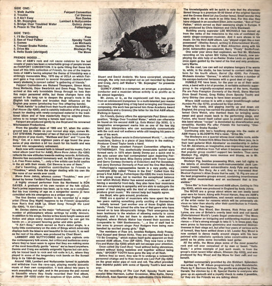 Various : Friends (LP, Comp, Smplr, Mon)