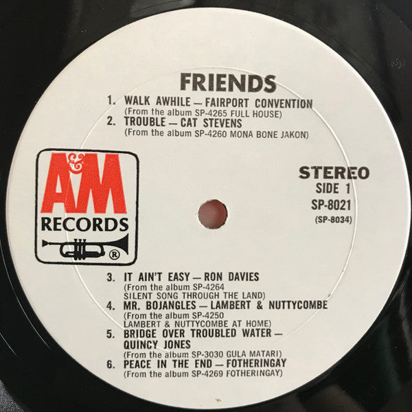 Various : Friends (LP, Comp, Smplr, Mon)