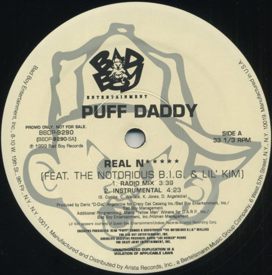 Puff Daddy : Real Niggas / Do You Like It.. Do You Want It... (12", Promo)