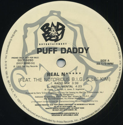 Puff Daddy : Real Niggas / Do You Like It.. Do You Want It... (12", Promo)