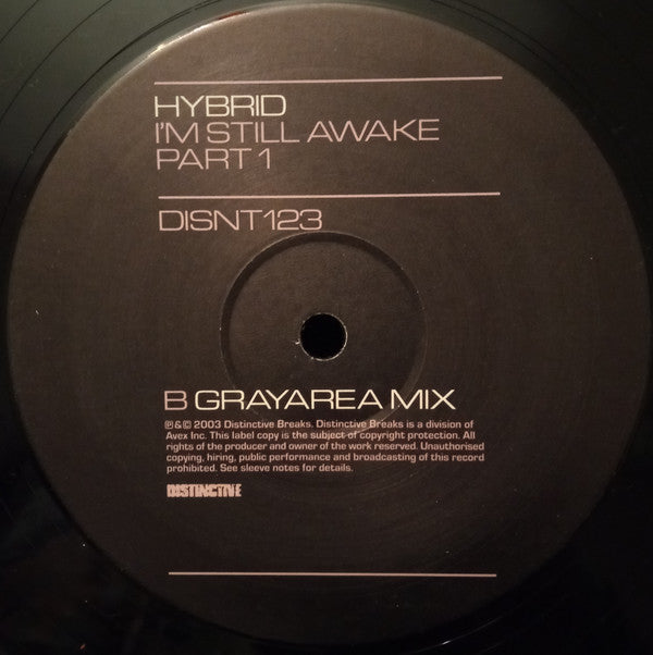 Hybrid : I'm Still Awake (12", Par)