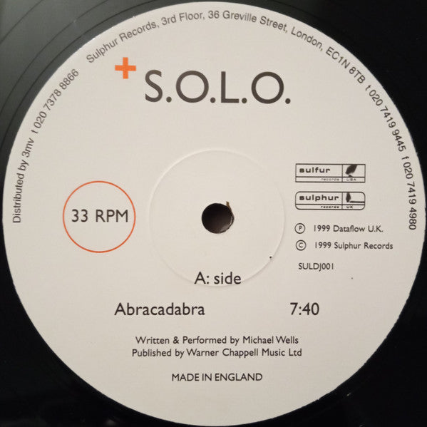 S.O.L.O. : Abracadabra (12")
