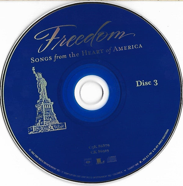 Various : Freedom: Songs From The Heart Of America (3xCD, Comp)