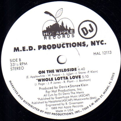 M.E.D. Productions, NYC : Get Loose (12", Promo)