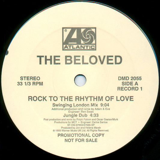 The Beloved : Rock To The Rhythm Of Love (2x12", Single, Promo)