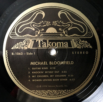 Mike Bloomfield : Michael Bloomfield (LP, Album)