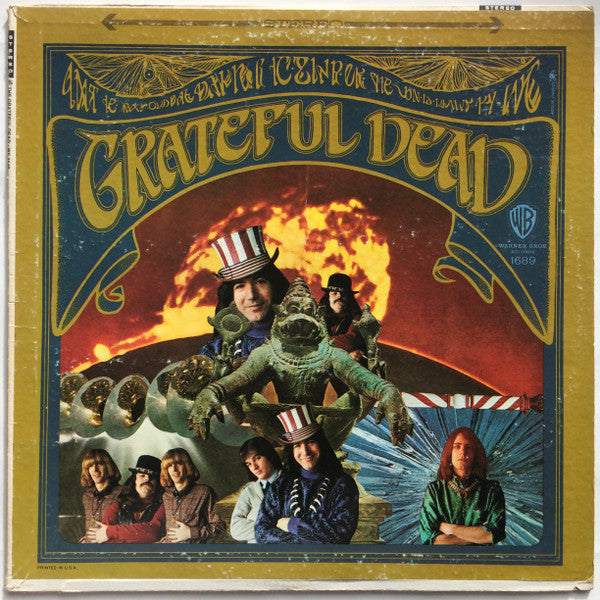 The Grateful Dead : The Grateful Dead (LP, Album, RP)