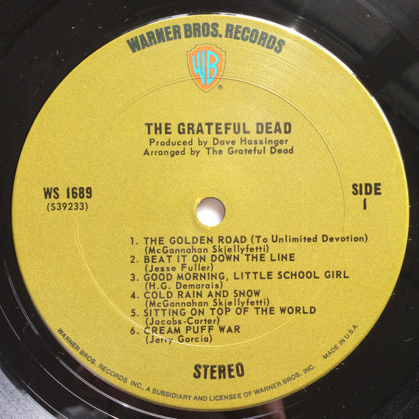 The Grateful Dead : The Grateful Dead (LP, Album, RP)