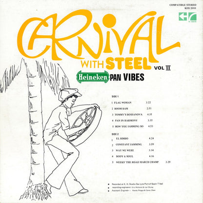 Pan Vibes Steel Orchestra : Heineken Pan Vibes (LP, Album)