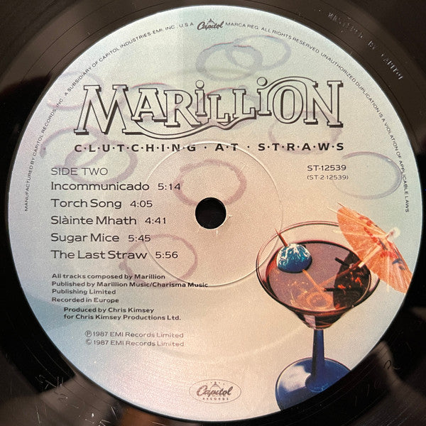 Marillion : Clutching At Straws (LP, Album, All)
