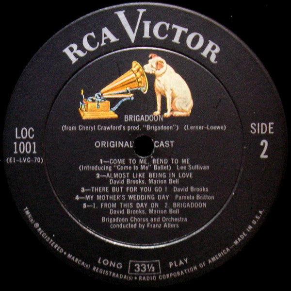 "Brigadoon" Original Broadway Cast : Brigadoon (LP, Album, RE)