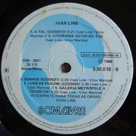 Ivan Lins : Ivan Lins (LP, Album)