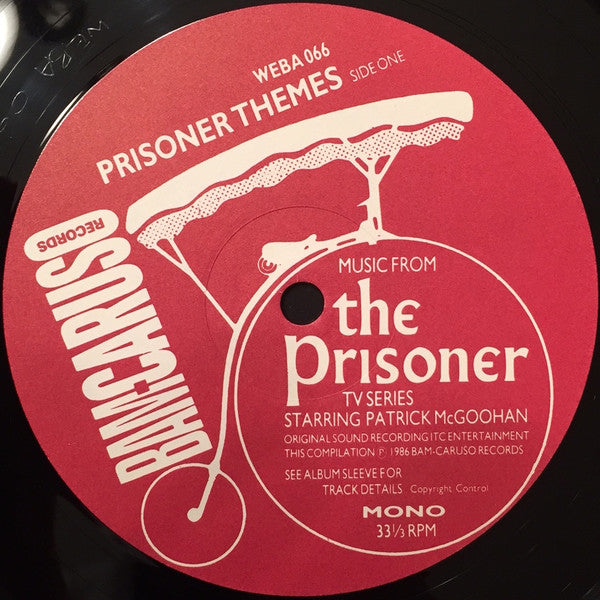 The Ron Grainer Orchestra : Prisoner Themes - Original Soundtrack Music From The TV Series Starring Patrick McGoohan (LP, Mono)