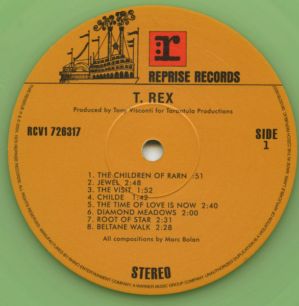 T. Rex : T. Rex (LP, Album, Club, RE, Gre)