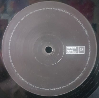Hertz & Johan Bacto : Mankind 13 (12")