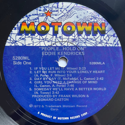 Eddie Kendricks : People...Hold On (LP, Album, RE)
