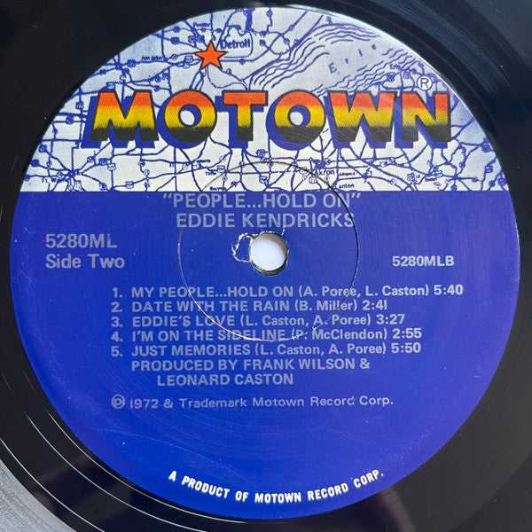 Eddie Kendricks : People...Hold On (LP, Album, RE)