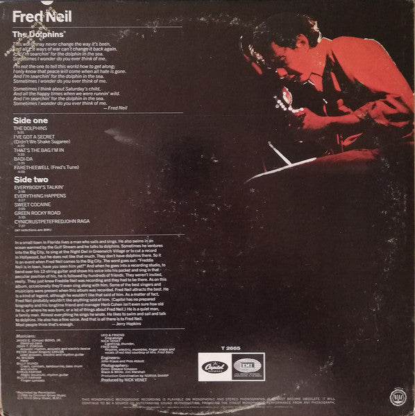 Fred Neil : Fred Neil (LP, Album, Mono)