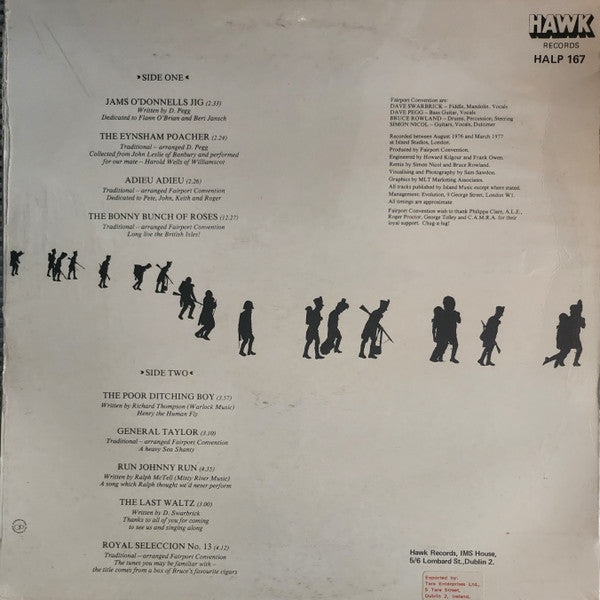 Fairport Convention : The Bonny Bunch Of Roses (LP, Album)