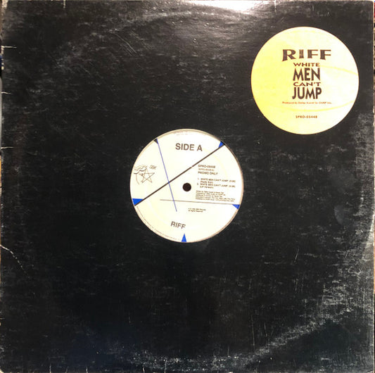 Riff : White Men Can't Jump (12", Promo)