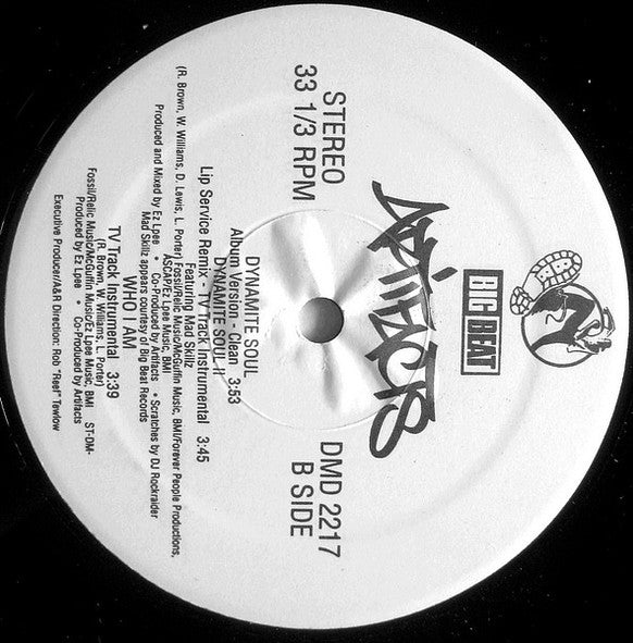 Artifacts : Dynamite Soul II / Who I Am (12", Promo)