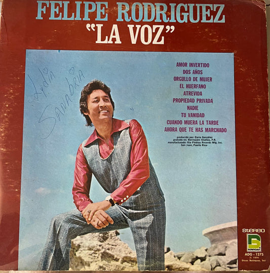 Con los*, Trio Los Antares : "La Voz" (LP, Album)